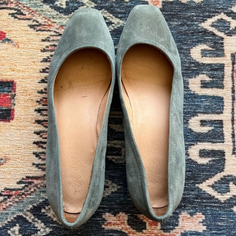 Madewell chunky heels